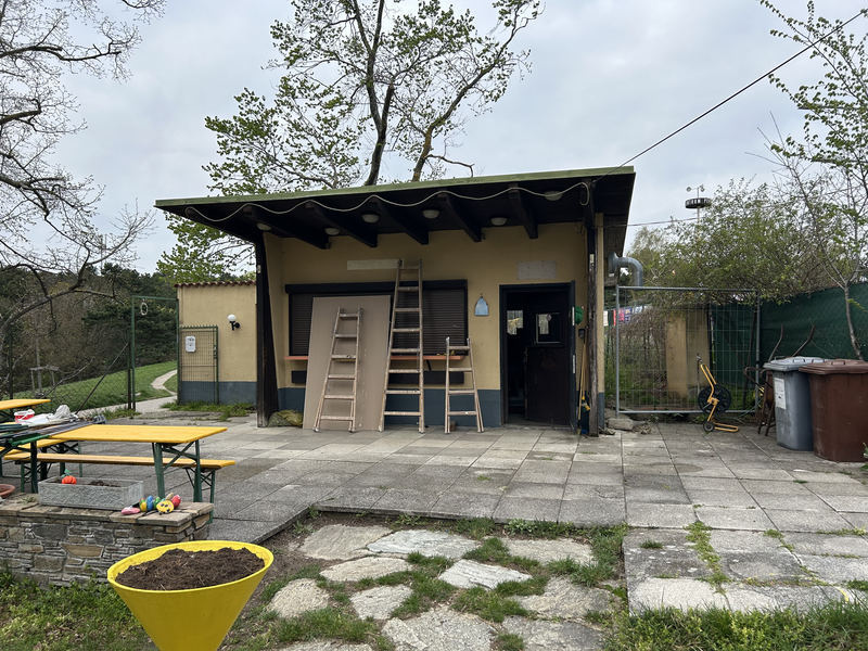 Spatenstich zum neuen Minigolf - "Clubhaus" des USC Perchtoldsdorf