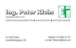 Logo ING. Peter Kluhs