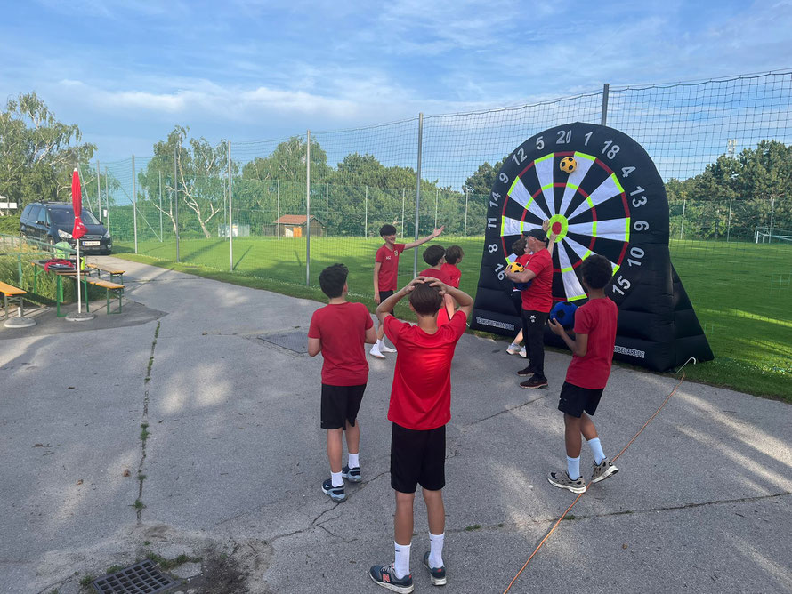 Fußballdart Anlage