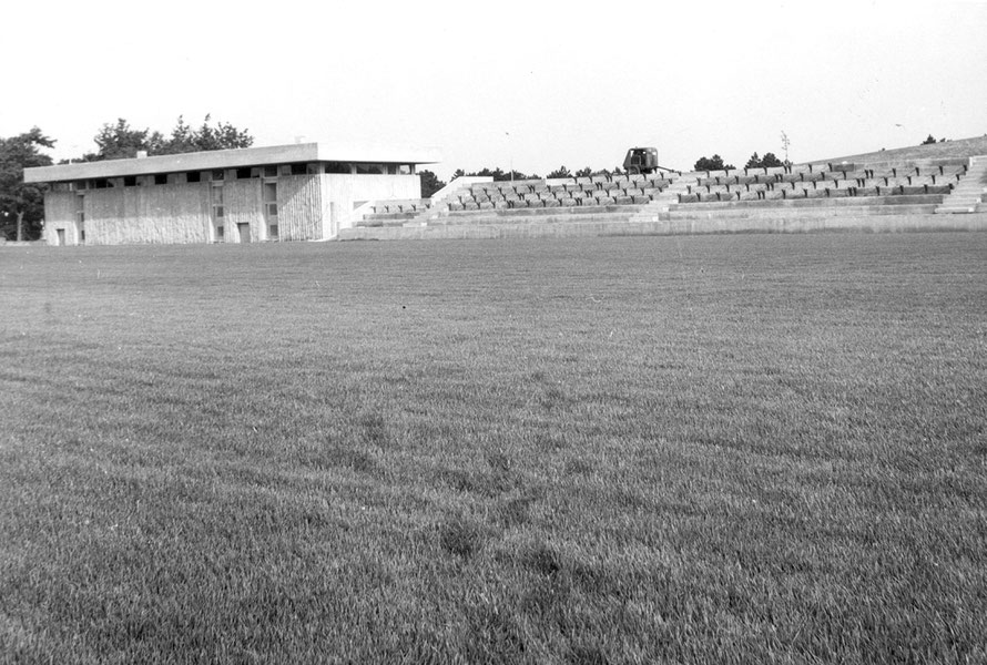Historisches Bild Sportplatz